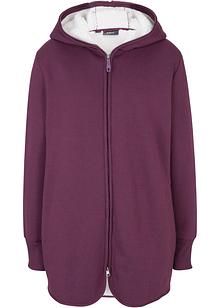 Komfortabel jakke i strikket fleece med vanntett glidelås Komfortabel jakke i strikket fleece med vanntett glidelås