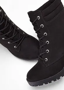 Boots med snøring, bonprix