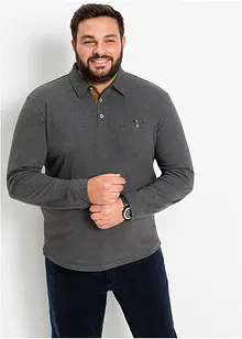 Piqué-poloshirt, lang arm, bonprix