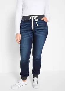 Boyfriend-jeans med elastisk linning, bonprix