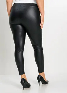 Trendy leggings i imitert skinn, bonprix