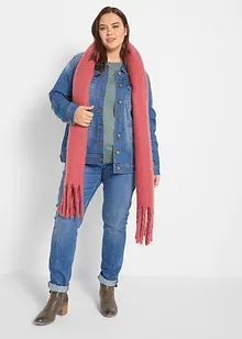 Stretch-jeansjakke, basic, bonprix