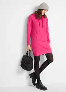 Sweatshirtkjole i 100% bomull, bonprix