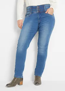 Slim Fit-jeans High Waist, Shaping, bonprix