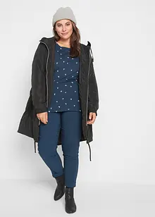 Lett fôret kåpe med snøring, bonprix