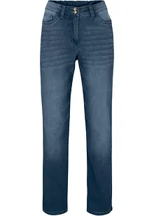 Thermojeans med push up-effekt og elastisk linning Straight, bonprix