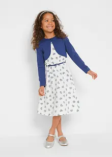 Kjole+bolero+belte til barn (3-delt sett), bonprix