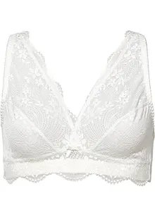 Bralette uten bøyle med økologisk bomull, bonprix