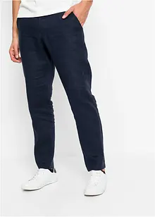 Regular Fit chinos av ren lin, Straight, bonprix