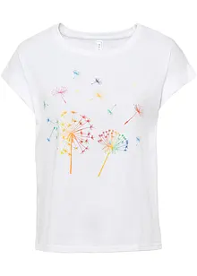 T-shirt med blomsterprint, bonprix