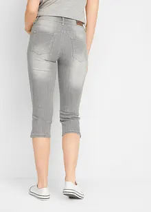 Stretchy capri-jeans, 2-pack, bonprix