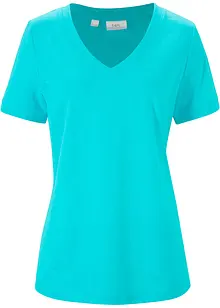 T-shirt med V-hals, bonprix