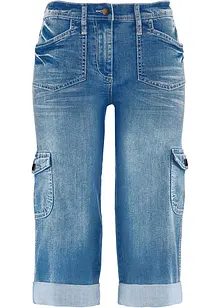 Cargo-jeans, Mid Waist, stretch, bonprix