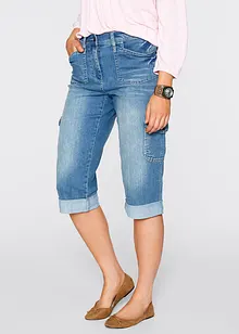 Cargo-jeans, Mid Waist, stretch, bonprix