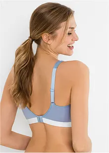 BH uten bøyle, med økologisk bomull (2-pack), bonprix