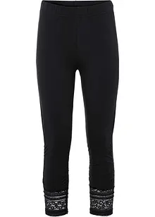 Capri-leggings med blonde, bonprix