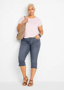 Stretchy capri jeans, bonprix