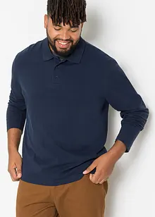 Piqué-poloshirt, lang arm, bonprix