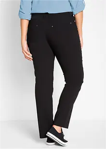 Bukse i bengalin med stretch og komfortlinning, Straight, bonprix