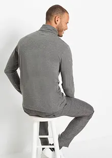 Langermet shirt med rullekrage (2-pac), bonprix