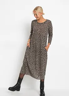 Trikot midikjole, bonprix