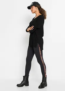 Oversized, strikket genser i viskosemiks, bonprix