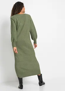 Oversized strikkekjole, bonprix