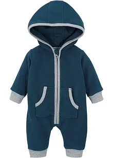 Jumpsuit i fleece for baby, bonprix