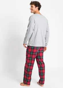 Pyjamas med økologisk bomull, bonprix