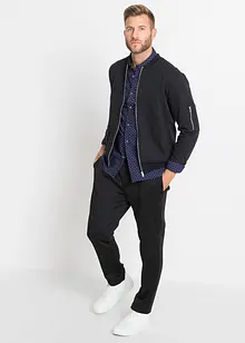 Langermet skjorte i ren bomull, Slim Fit, bonprix