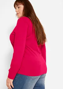 Langermet topp (2-pack), bonprix