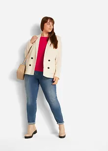 Langermet topp (2-pack), bonprix