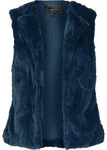 Trendy vest i fuskepels, bonprix