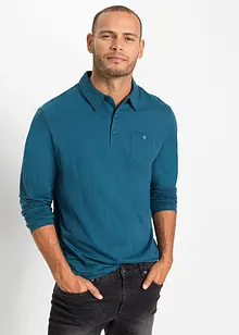 Poloshirt (2-pack), langermet, bonprix