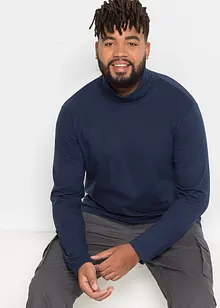 Langermet shirt med rullekrage (2-pac), bonprix