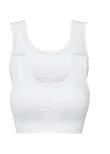 Feel Comfort Seamless bustier (2-pack), bonprix