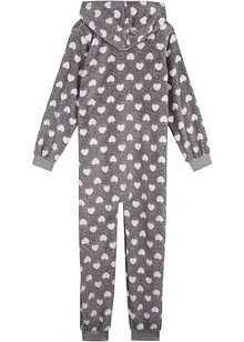 Fleece-jumpsuit til barn, bonprix