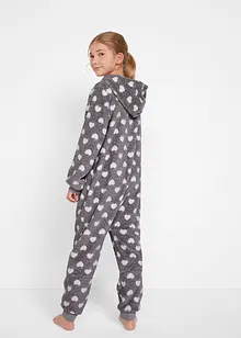 Fleece-jumpsuit til barn, bonprix