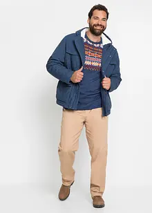 Genser med koftemønster, bonprix