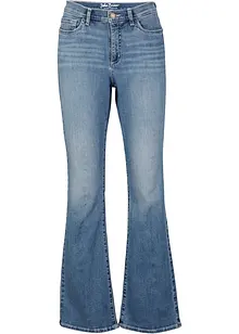 Bootcut-jeans Mid Waist, økologisk bomull,, bonprix