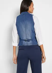 Jeansvest med stretch, bonprix