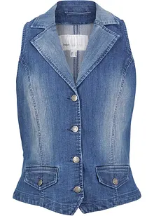 Jeansvest med stretch, bonprix