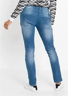 Boyfriend jeans Destroyed, med resirkulert polyester, bonprix