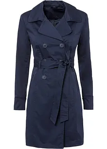 Trenchcoat i bomull, bonprix