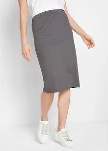 Stretch-jerseyskjørt (2-pack), bonprix