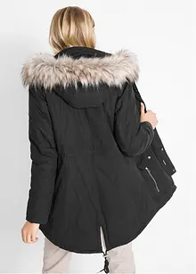 Varm, fôret parkas, bonprix