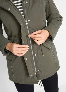 Varm, fôret parkas, bonprix