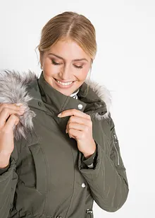 Varm, fôret parkas, bonprix