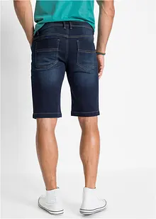 Stretch-jeansbermuda med komfortsnitt, Regular Fit, bonprix