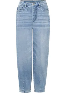 Wide Leg-jeans, High Waist, økologisk bomull, bonprix